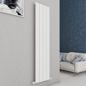Carisa Chambord Single White Aluminium Radiator 1800 x 395mm