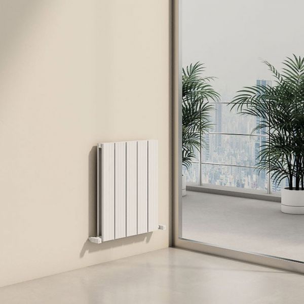 Carisa Chambord Double White Aluminium Radiator 600 x 495mm #2