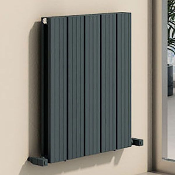 Carisa Chambord Double Anthracite Aluminium Radiator 600 x 495mm