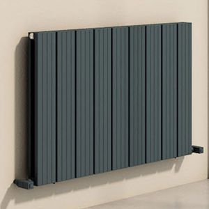 Carisa Chambord Double Anthracite Aluminium Radiator 600 x 895mm