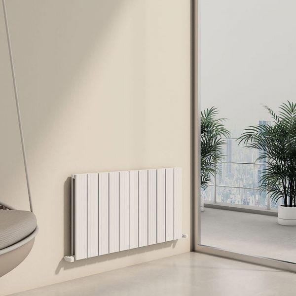 Carisa Chambord Double White Aluminium Radiator 600 x 1095mm #2
