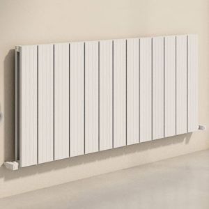Carisa Chambord Double White Aluminium Radiator 600 x 1295mm
