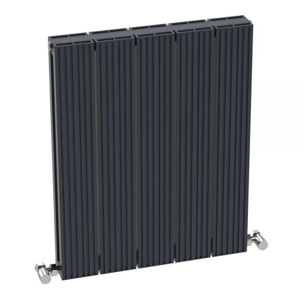 Carisa Monza Double Anthracite Aluminium Radiator 600 x 470mm
