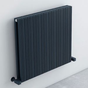 Carisa Monza Double Anthracite Aluminium Radiator 600 x 660mm