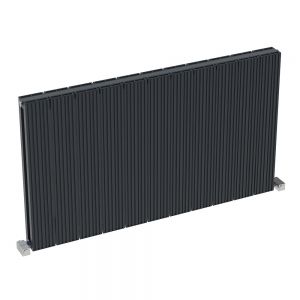 Carisa Monza Double Anthracite Aluminium Radiator 600 x 1040mm