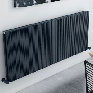 Carisa Monza Double Anthracite Aluminium Radiator 600 x 1420mm