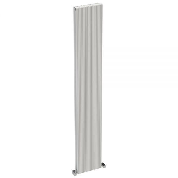 Carisa Monza Double White Aluminium Radiator 1800 x 280mm