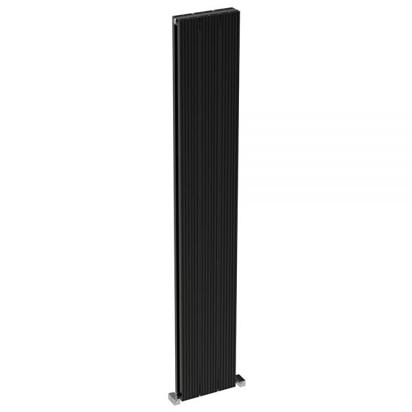 Carisa Monza Double Black Aluminium Radiator 1800 x 280mm