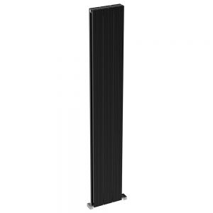 Carisa Monza Double Black Aluminium Radiator 1800 x 280mm