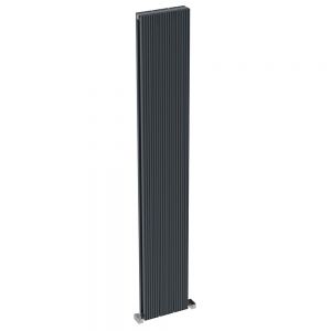 Carisa Monza Double Anthracite Aluminium Radiator 1800 x 280mm