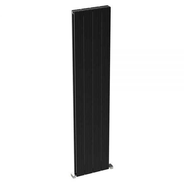 Carisa Monza Double Black Aluminium Radiator 1800 x 375mm
