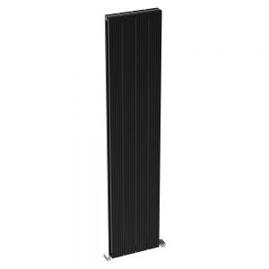 Carisa Monza Double Black Aluminium Radiator 1800 x 375mm