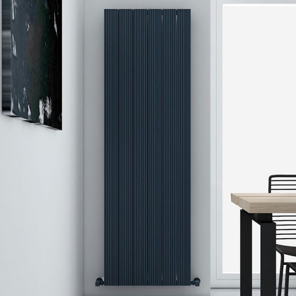 Carisa Monza Double Anthracite Aluminium Radiator 1800 x 565mm