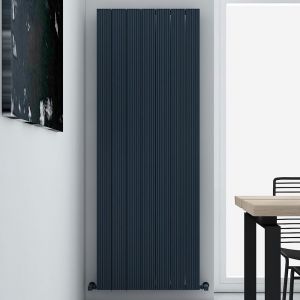Carisa Monza Double Anthracite Aluminium Radiator 1800 x 660mm