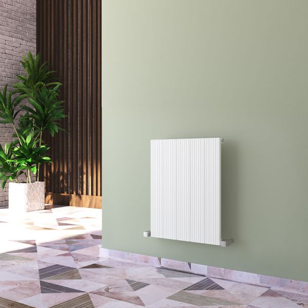 Carisa Monza Single White Aluminium Radiator 600 x 470mm #2