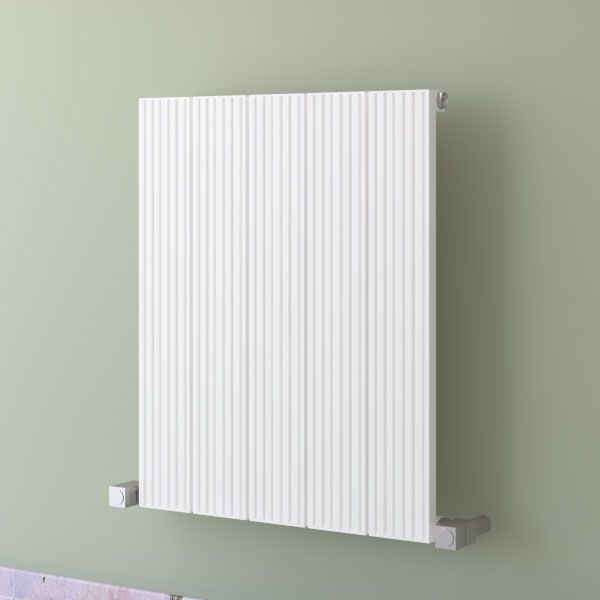 Carisa Monza Single White Aluminium Radiator 600 x 470mm