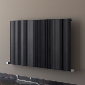 Carisa Monza Single Black Aluminium Radiator 600 x 850mm