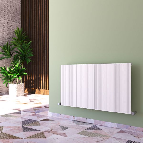 Carisa Monza Single White Aluminium Radiator 600 x 1040mm #2