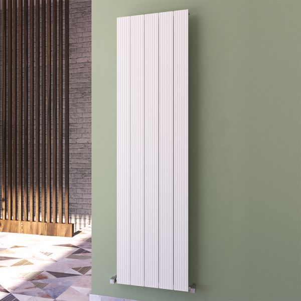 Carisa Monza Single White Aluminium Radiator 1800 x 470mm
