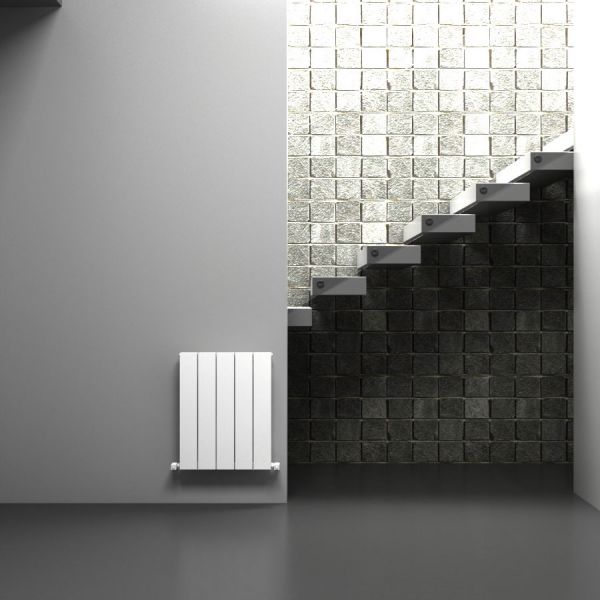 Carisa Nemo Double White Aluminium Radiator 600 x 470mm #2