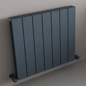 Carisa Nemo Double Anthracite Aluminium Radiator 600 x 660mm