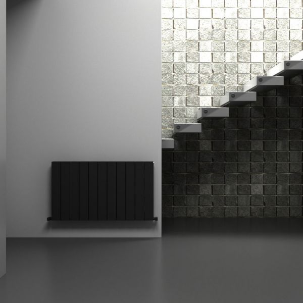 Carisa Nemo Double Black Aluminium Radiator 600 x 1040mm #2