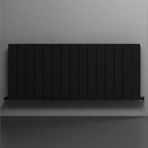 Carisa Nemo Double Black Aluminium Radiator 600 x 1420mm