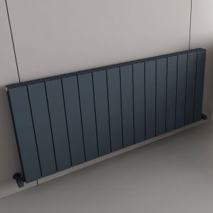 Carisa Nemo Double Anthracite Aluminium Radiator 600 x 1420mm