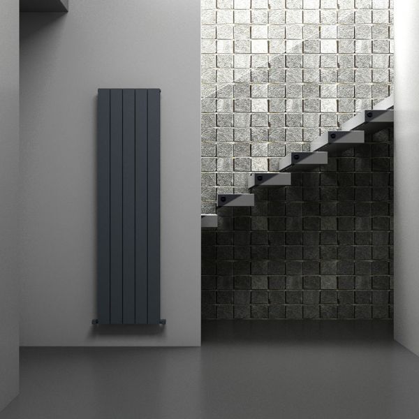 Carisa Nemo Double Anthracite Aluminium Radiator 1800 x 470mm #2