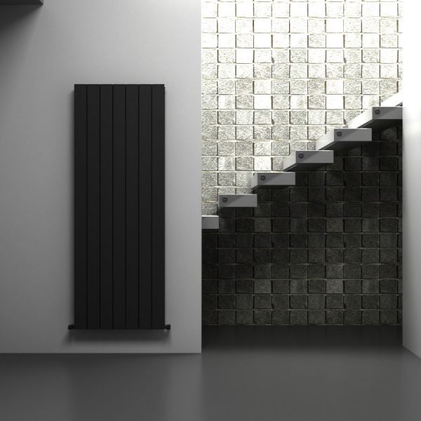 Carisa Nemo Double Black Aluminium Radiator 1800 x 660mm #2