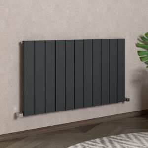 Carisa Nemo Single Anthracite Aluminium Radiator 600 x 1040mm