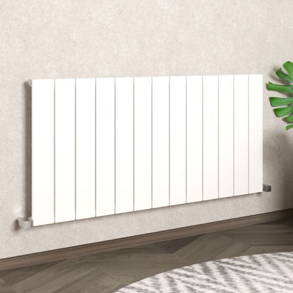 Carisa Nemo Single White Aluminium Radiator 600 x 1230mm