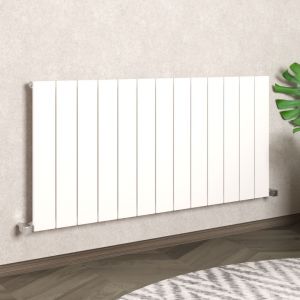 Carisa Nemo Single White Aluminium Radiator 600 x 1230mm