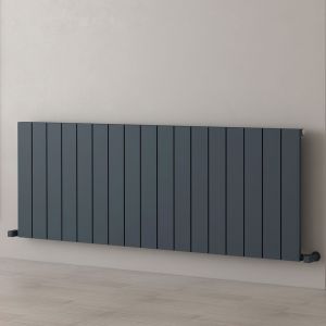 Carisa Nemo Single Anthracite Aluminium Radiator 600 x 1610mm