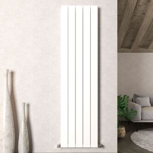 Carisa Nemo Single White Aluminium Radiator 1800 x 470mm