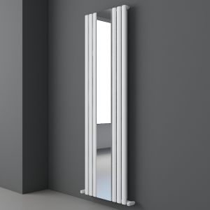 Carisa Tallis Mirror White Aluminium Radiator 1800 x 550mm