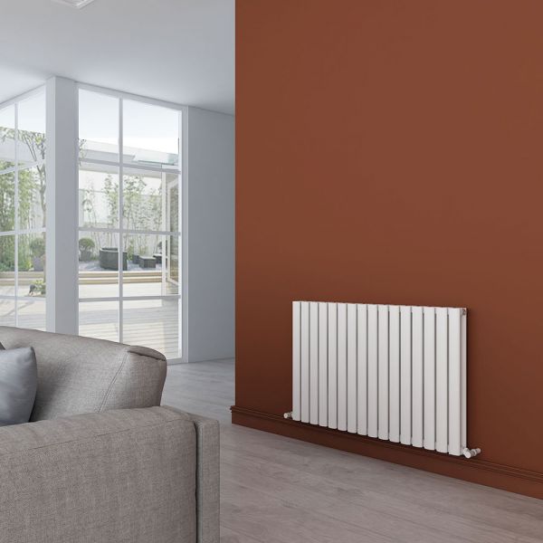 Carisa Tallis Double White Aluminium Radiator 600 x 950mm #2