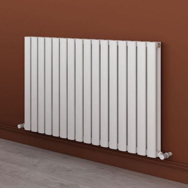 Carisa Tallis Double White Aluminium Radiator 600 x 950mm