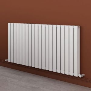 Carisa Tallis Double White Aluminium Radiator 600 x 1190mm
