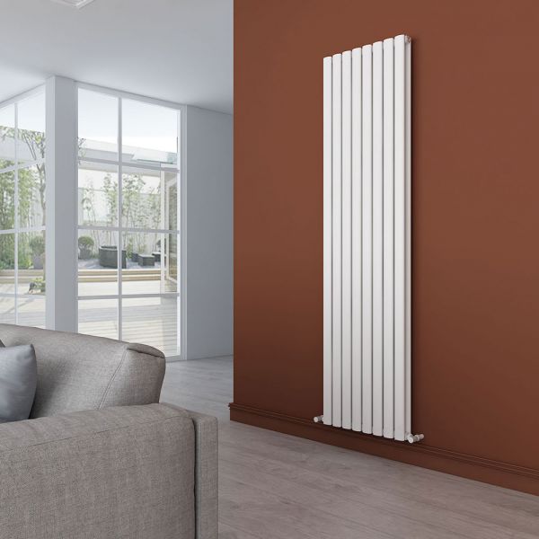Carisa Tallis Double White Aluminium Radiator 1800 x 470mm #2