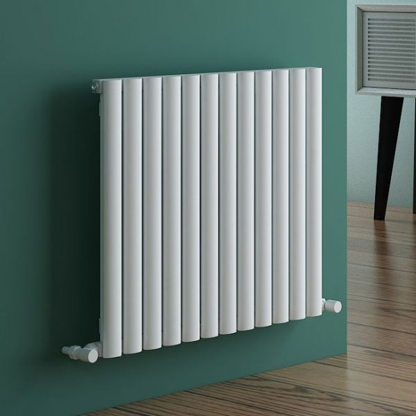 Carisa Tallis Single White Aluminium Radiator 600 x 710mm