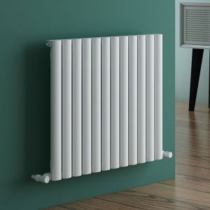Carisa Tallis Single White Aluminium Radiator 600 x 710mm