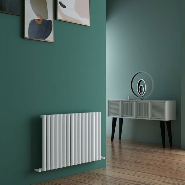 Carisa Tallis Single White Aluminium Radiator 600 x 950mm #2