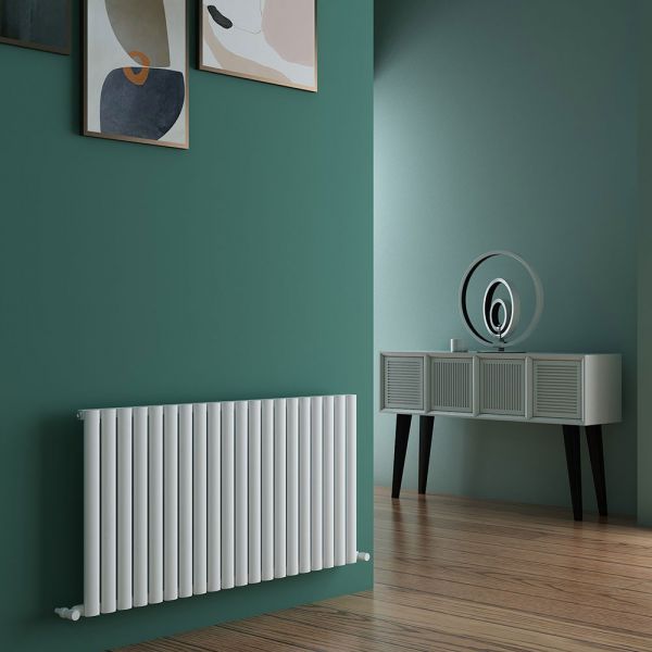 Carisa Tallis Single White Aluminium Radiator 600 x 1190mm #2