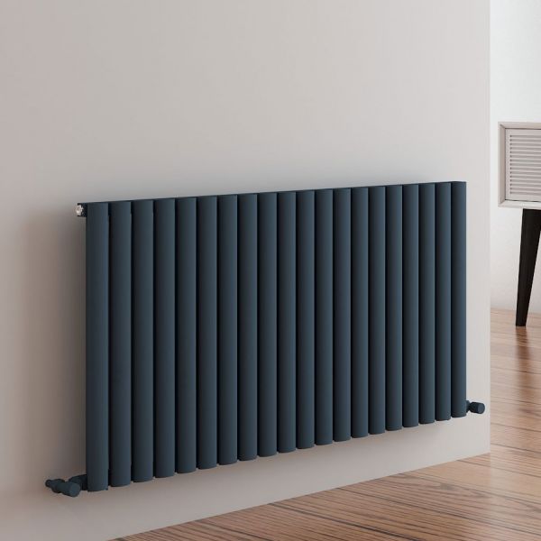 Carisa Tallis Single Anthracite Aluminium Radiator 600 x 1190mm