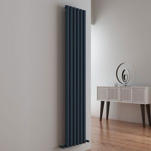 Carisa Tallis Single Anthracite Aluminium Radiator 1800 x 350mm