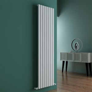 Carisa Tallis Single White Aluminium Radiator 1800 x 470mm