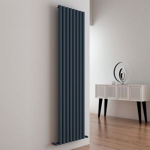 Carisa Tallis Single Anthracite Aluminium Radiator 1800 x 470mm