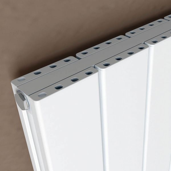 Carisa Angers Double White Aluminium Radiator 600 x 695mm #2