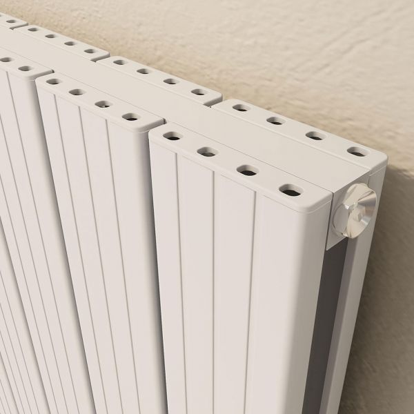 Carisa Chambord Double White Aluminium Radiator 600 x 895mm #3